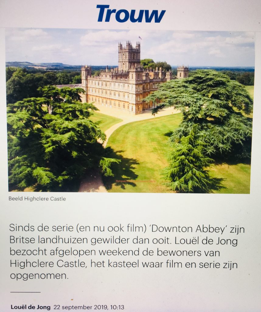 Highclere Castle, het echte ‘Downton Abbey’