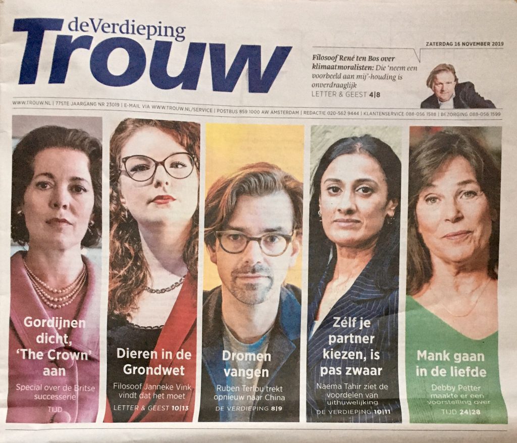 Interview Debby Petter – TROUW