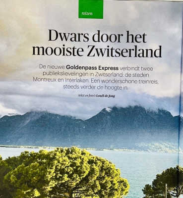 Door de bergen met de Goldenpass Express