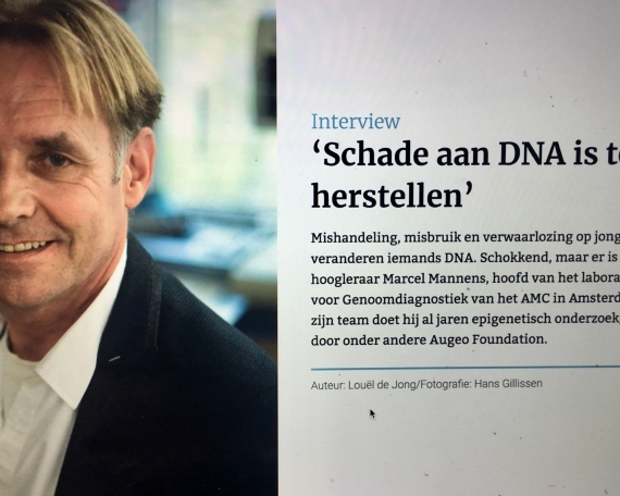 Schade aan DNA is te herstellen