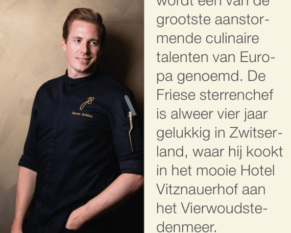 Chef-kok Jeroen Achtien